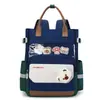 Bolsa Portátil para Tutoria de Alunos do Ensino Fundamental, Espessada e Redutora de Peso, Mochila Multifuncional para Homens e Mulheres, Leve, Moderna e Versátil Mochila para Campus