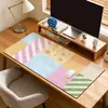 Mouse Pad de Pano Jiaji Estilo Americano Fresco, Tapete de Mesa Antiderrapante para Computador Extra Grande, Tapete de Proteção de Superfície de Mesa de Escritório