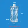 Bolsas transparentes con pico, bolsas para bebidas listas, bolsas para leche de soya, bolsas para jugo de ciruela, bolsas para medicina herbal, bolsas para empaque de cerveza, bolsas de agua para conciertos