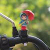 Molino de viento lindo explosivo decoración de bicicleta coche eléctrico motocicleta adornos para coche nuevo animales de dibujos animados celebridad de internet