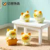 Boneca Siamês Fofa e Adorável Decoração DIY Acessório de Pendurar Micro Paisagem Ornamento de Resina para Desktop