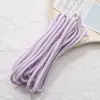 Cuerda Trenzada de Poliéster de Colores Accesorios para Joyería Hecha a Mano DIY Cuerda para Llavero de Teléfono Móvil Paquete de Material de Cuerda para Colgante