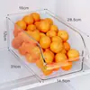 Cajas de almacenamiento, organizadores y recipientes para alimentos para refrigerador - Soluciones de almacenamiento específicas para la cocina para huevos, verduras y alimentos congelados, hechos con materiales de grado alimenticio