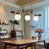 Lustre de Restaurante Estilo Medieval Lâmpada de Sala de Jantar Madeira Maciça Cor Noz Estilo Chinês Novo Retro Simples Proteção para os Olhos Lâmpadas de Pousada