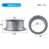 Adaptador de Duto para Sistema de Ar Fresco Quadrado para Redondo Flange de Metal Angulado Entrada e Saída de Duto de Coifa