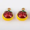 Serie de Frutas de Dibujos Animados con Goteo de Aceite Acero Inoxidable 304 Colgante de Plátano Fresa Cereza para Decoración Colgante DIY Accesorios