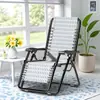Sillón Reclinable Plegable para Siesta en Casa Oficina Sillón Perezoso Reclinable Puede Sentarse y Acostarse Silla Portátil de Ocio para Descanso del Almuerzo Silla de Playa