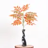Planta Verde Artificial Nandina Bambú Ramo Nuevo Estilo Chino Decoración Interior Hogar Arreglo Floral Adorno Floral Planta Biónica Paisajismo