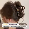 Atacado de acessórios de cabelo Dongdaemun Coreia: Grampos de cabelo da nuca da moda para mulheres, presilhas tubarão de alta qualidade e requintadas