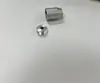 Soporte de Estante Colgante Simple de Aleación de Aluminio Plateado con Pieza de Conexión para Barra de Soporte Colgante de Tubo Redondo Estante de Almacenamiento