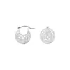 Aretes de malla esférica hueca, un diseño de nicho con un toque de alta gama, lujoso y elegante, versátiles y fáciles de combinar, hechos con postes de plata S925
