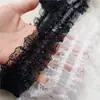 Renda elástica bilateral preta e branca de 5 cm de largura, acessórios de renda, gola, punhos, decoração DIY feita à mão para bonecas