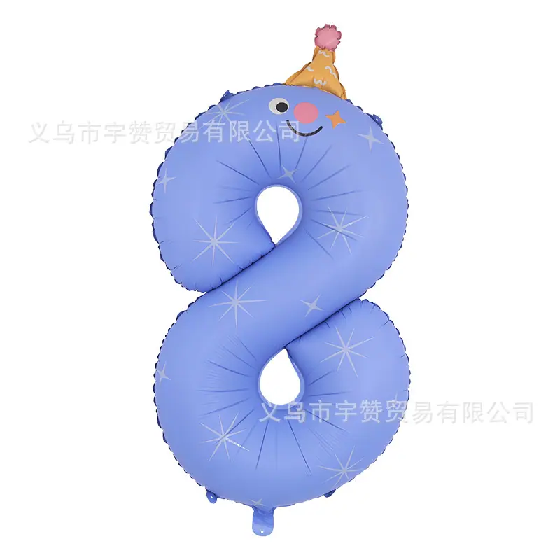 42寸生日帽数字 8