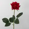 Ramo de Flores de Rosa Realistas para Novia, Rosas Artificiales Hidratantes, Accesorios para Fotografía, Flores Artificiales