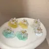 Brincos de Concha e Flor de Fada de Verão para Mulheres, Estilo Resort à Beira-Mar, Brincos de Luxo, Únicos, Bonitos e Versáteis