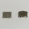 Botão Magnético em Forma de Flor de Ameixeira para Bolsas, Fivela Magnética Oculta, Fivela Auto-Absorvente, Ímã Forte, Fivela de Metal, Botão Magnético