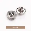 Sombrero de Paja Botón de Camisa Metal Estilo Chanel Abrigo Ropa Gabardina Suéter Botón de Punto Sensación de Alta Gama
