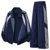 Conjunto Deportivo Casual Unisex Tres Rayas Primavera-Otoño