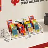 Soporte de Exhibición para Lotería de Rascar, Caja de Exhibición para Lotería, Caja de Almacenamiento para Colección de Artículos de Lotería de Bienestar, Caja de Escritorio para Boletos de Lotería Instantánea