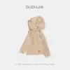 [Colección de Ropa Interior] Camiseta de Manga Larga para Bebé Dudu, Ropa Interior de Otoño para Niños, Top de Capa Base para Niñas, Ropa para Niños