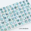 Dongzhou Cabeza de Gato Arte para Uñas Diamante Joyería Accesorios Punto Brillante Fondo Puntiagudo Diamante de Vidrio Nuevo Uña Diamante Pegajoso Uña Portátil Montículo de Uñas Diamante