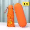 Guarda-chuva de vinil com proteção solar, guarda-chuva cápsula portátil, guarda-chuva publicitário personalizado, guarda-chuva de 6 varetas com 50% de desconto, guarda-chuva para sol e chuva, mini guarda-chuva dobrável