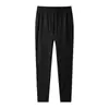 Pantalones de Trabajo Deportivos Gruesos Forrados de Polar para Otoño e Invierno Pantalones Casuales de Pierna Recta para Hombre Color Sólido Sueltos Elásticos Pantalones Largos de Trabajo