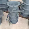 Válvula Borboleta com Grampo Manual, Válvula Borboleta com Ventilação Pneumática, Válvula de Ar Frio com Veneziana Elétrica para Alta Temperatura, Válvula de Ajuste de Ar para Flange de Duto de Remoção de Poeira
