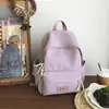 Mochila Deportiva de Viaje de Nylon 2026 Nueva, Gran Capacidad, Color Sólido, Simple, Ligera, Moderna, Mochila para Pareja Estudiante