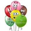 Balões de Látex de 12 polegadas Transfronteiriços Vários Desenhos Sanrio Homem-Aranha Aniversário Infantil Festival Festa Balões Decorativos