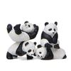 Lindo Panda Vida Multi-estilo Coreano Creativo Pequeño Fresco Hecho a Mano Micro-paisaje Horneado Paisajismo Adornos de Muñeca