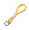 Cordón para Vaso de Agua Personalizado Colorido de Nailon Accesorios para Bolsa Colgante Etiqueta de Tela Tejido Corto Cordón para Teléfono Móvil Llavero