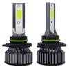 Par de faros LED para coche, mini faros para coche, luz ultrabrillante, luces altas y bajas H4 integradas, distribución transfronteriza.