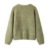 Casaco de Suéter de Malha com Fivela de Canto Francês para Mulheres Outono e Inverno Chanel Estilo Design de Nicho Curto Suéter para Todos os Fósforos