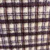 Tecido de Pelúcia Xadrez com Estampa de Espiga de Trigo para Roupas Bolsas Almofada de Sofá Brinquedo