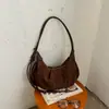 Bolso Casual de Gamuza Transfronterizo para Mujer 2026 Nuevo Estilo Moda Retro Bolso de Hombro Único Mate para Viaje Bolso Cruzado