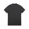 Camiseta de Manga Corta con Cuello Medio Alto de Diseño Retro para Mujer, Nuevo Estilo de Verano con Escote Cruzado Adelgazante y Hombro de Ajuste Regular, Top de Moda