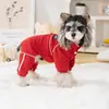 Roupa de Pet Roupa para Pet Roupa de Cachorro Roupa de Quatro Patas Estilo Coreano Primavera e Verão Novo Modelo 26 Piqué Dinâmico Quatro Patas