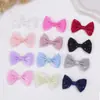 Tela de malla con hotfix multicolor material de lazo semiacabado pequeño fresco accesorios para el cabello tridimensionales DIY hecho a mano al por mayor