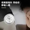 Reloj despertador Deli Le300-Wh para dormitorio de estudiante, mesita de noche, reloj pequeño, gadget para despertarse, gestión del tiempo, alarma de despertador