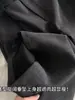 Calça larga preta estilo retrô japonês para mulheres, novidade outono 2026, cintura alta, modelagem afunilada, fluida, reta, casual
