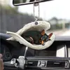 Pendente de Galho de Veado Criativo de Novo Produto Transfronteiriço Pingente Plano de Acrílico para Carro Chaveiro de Mochila Decoração Presente Presente