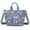 Bolso de Mano Moderno Ligero Repelente al Agua Tela de Nylon Bolso Nuevo Llegada Estampado Bolso de Hombro para Mujer Casual Compras Bolso Cruzado