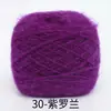 0.15kg Hilo de Terciopelo de Ardilla de Grosor Medio para Tejer Sombrero Hilo para Ramo de Flores Manta Rosa Hilo Worsted para Tejer a Mano