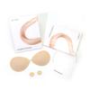 Parche Invisible Sin Marcas para Pecho con Fondo Muscular Pecho Pequeño Hebilla Delantera Push-up Ligero Antideslizante Estable No Sofocante Sudoroso Impermeable Lavable Parche para Senos de Mujer