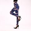 Leggings de outer wear com estampa de leopardo de cintura alta grande e elástica para primavera e outono, calças esportivas para yoga, justas, modeladoras, skinny, moda, cintura larga