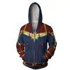 Moletom com Zíper 3D Capitão América Vingadores 4 cosplay Anime Mercadoria Blusa