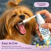 Kineshinex Spray Bucal Dois em Um para Pets Gatos e Cachorros, Universal para Limpeza dos Dentes, Refrescar o Hálito e Melhorar a Saúde Bucal