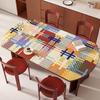 Mantel Individual Ovalado Americano Impermeable, Resistente al Aceite y Antiescaldante para Mesa 2025 Nuevo Lujo Accesible Mantel de Mesa de Alta Gama