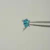 Uñas Azules de Hueso de Oreja para Vacaciones Azules Pendientes de Acero de Titanio 316L para Perforación de Oreja Pendientes para Múltiples Perforaciones